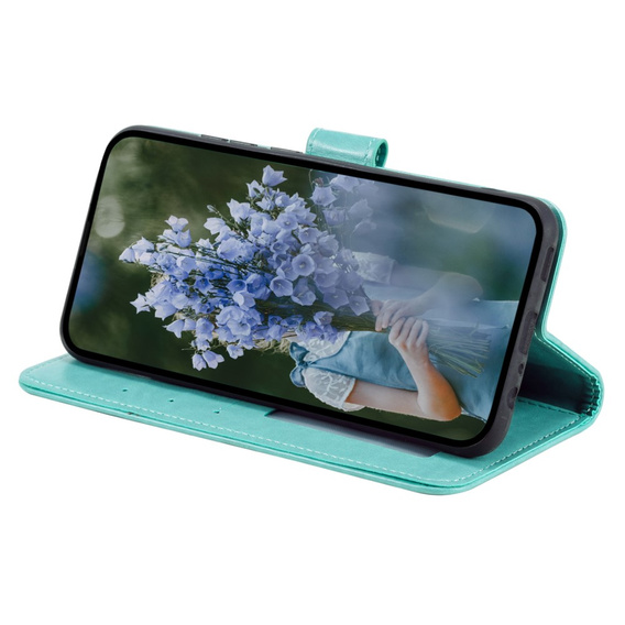 Klapkové puzdro pre Xiaomi Redmi A3, Mandala, zelený