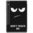 Obal na mobil pre Samsung Galaxy Tab S9, Smartcase Hybrid Pen Slot, don't touch me