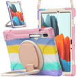 Puzdro pre Samsung Galaxy Tab S10 Lite / S10 FE / S9 FE / S9 / S8 / Tab S7, obrnené otočné 360, farebné