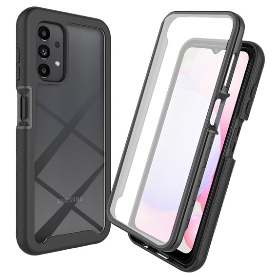 Puzdro pre Samsung Galaxy A13 4G, Shockproof, s fóliou, modré