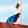 Puzdro pre Honor Magic 6 Lite 5G, Glamour CamShield, ružové rose gold
