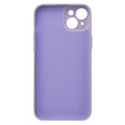 Obal na mobil pre iPhone 15, Silicone Lite, fialové