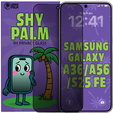 Tmavé sklo na ochranu súkromia Shy Palm pre Samsung Galaxy A36/A56/S25 FE