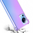 Puzdro pre Xiaomi 13 Lite, Gradient Dropproof, Fialová / modrá