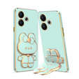 Puzdro pre Xiaomi Redmi 13, Bunny, zelený