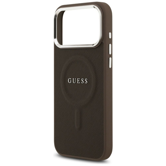 Ochranné puzdro GUESS Classic Logo pre MagSafe pre iPhone 17 Pro