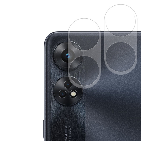 2x tvrdené sklo ERBORD na kameru Oppo Reno8 T 4G