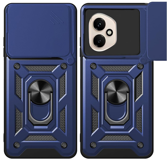 Obal na mobil pre Honor 400 5G, CamShield Slide, modré