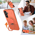 Puzdro MagSafe s podstavcom pre Samsung Galaxy A57 5G, oranžové