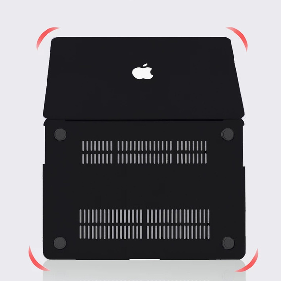 Puzdro pre Macbook Pro 14.2 A2442, HardShell, čierne