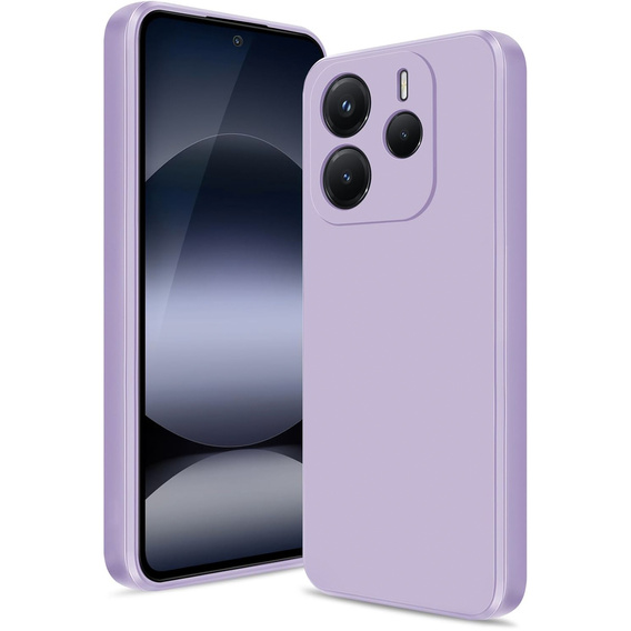 Obal na mobil pre Xiaomi Redmi Note 14 4G, Silicone Lite, fialové
