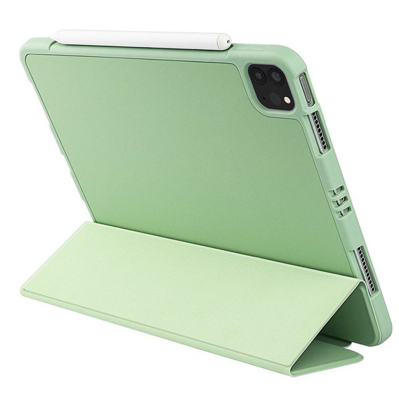 Puzdro pre iPad Pro 11 2021/2022, Smartcase s priestorom pre stylus, zelený