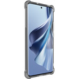 IMAK Obal na mobil pre Oppo Reno 10 / 10 Pro, Dropproof, transparentné / čierne