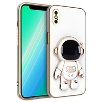 Obal na mobil pre iPhone X / XS, Astronaut, biele