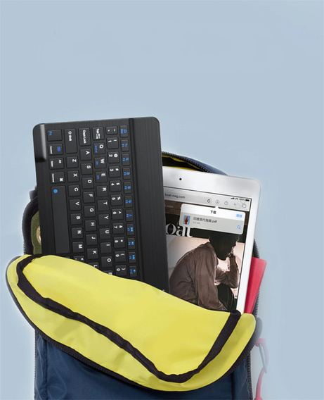 Puzdro + klávesnica Apple iPad Pro 11" 5 gen. 2024, Leather Pen Slot TouchPad, čierne