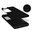 Obal na mobil pre Samsung Galaxy S21 Ultra, Silicone Lite, čierne
