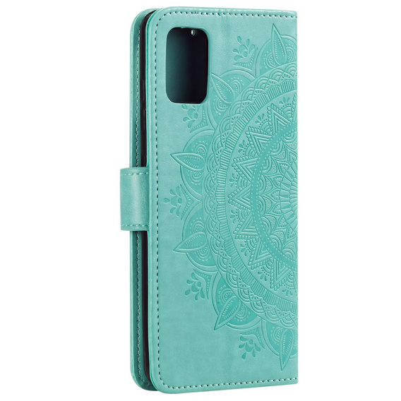 Klapkové puzdro pre Oppo Reno6 5G, Mandala, zelený