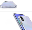 Puzdro pre Samsung Galaxy A36, Erbord Dropproof, priehľadné + sklo