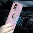 Obal na mobil pre Xiaomi Redmi Note 11 Pro 4G/5G, Electro Ring, fialové