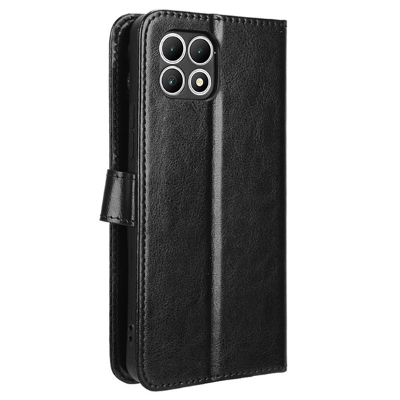 Klapkové puzdro pre T Phone 2 5G, Crazy Horse Wallet, čierne
