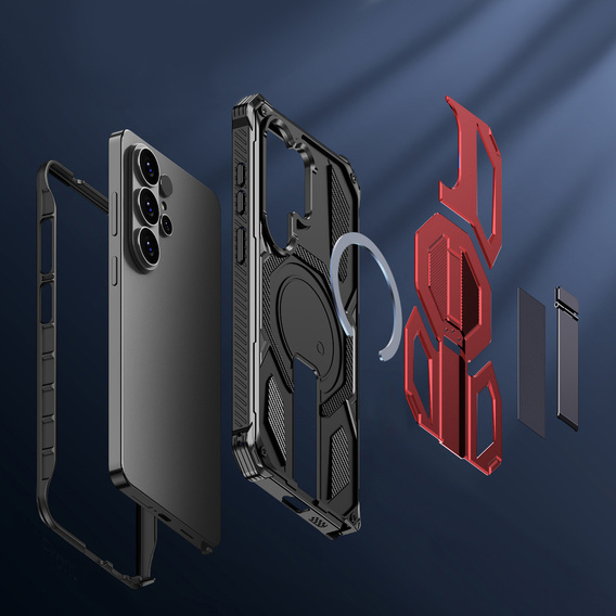 Ochranné puzdro kompatibilné s MagSafe so stojanom pre Samsung Galaxy S26 Ultra