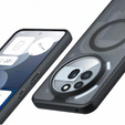 Puzdro pre Nothing Phone 3A Pro, pre MagSafe, ERBORD Matt Case, čierny