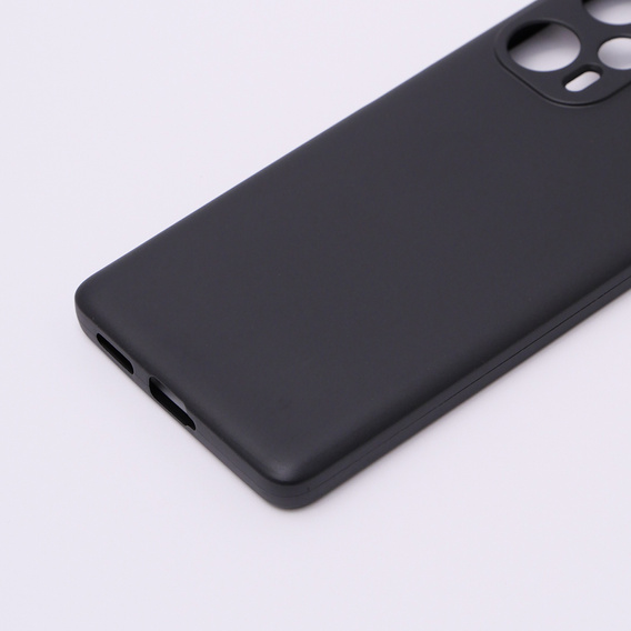 Obal na mobil pre Xiaomi Poco F5, Silicone Lite, čierne