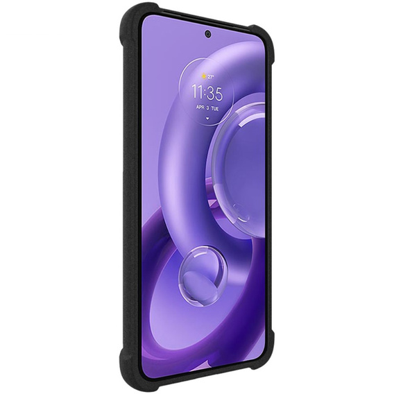 IMAK Obal na mobil pre Motorola Edge 30 Neo 5G, Dropproof, čierne