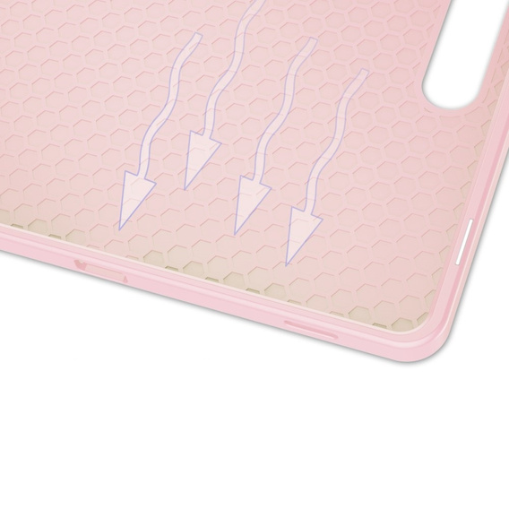 Puzdro pre Samsung Galaxy Tab S10 Lite / S10 FE / S9 FE, Smartcase s priestorom pre stylus, ružové