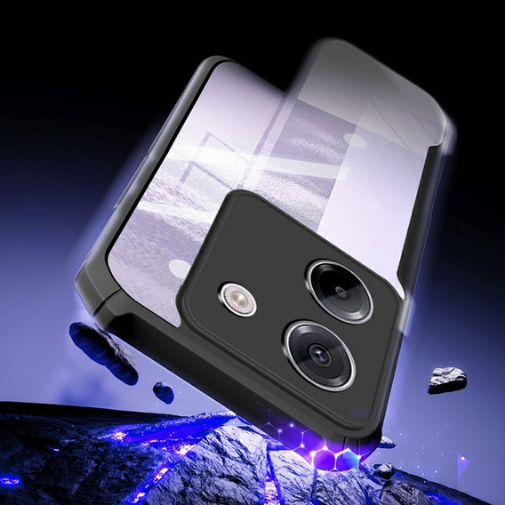 Obal na mobil pre Xiaomi Poco M7 Pro 5G, AntiDrop Hybrid, čierne