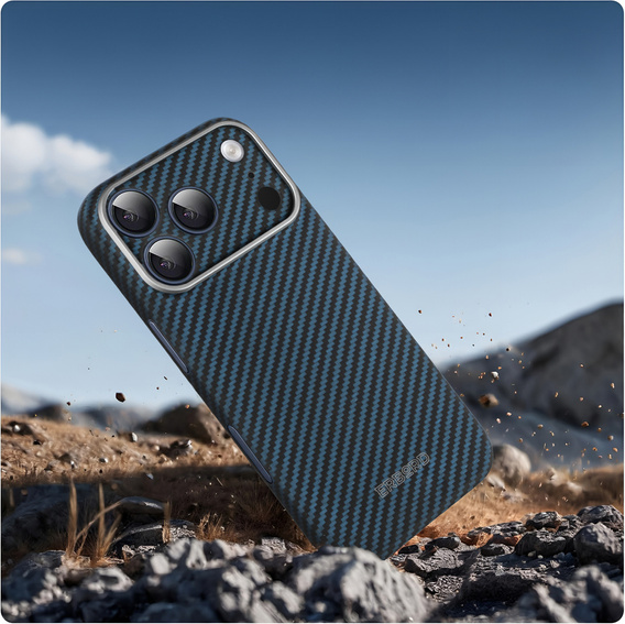 ERBORD Plne kevlarové puzdro MagSafe pre iPhone 17 Pro Max