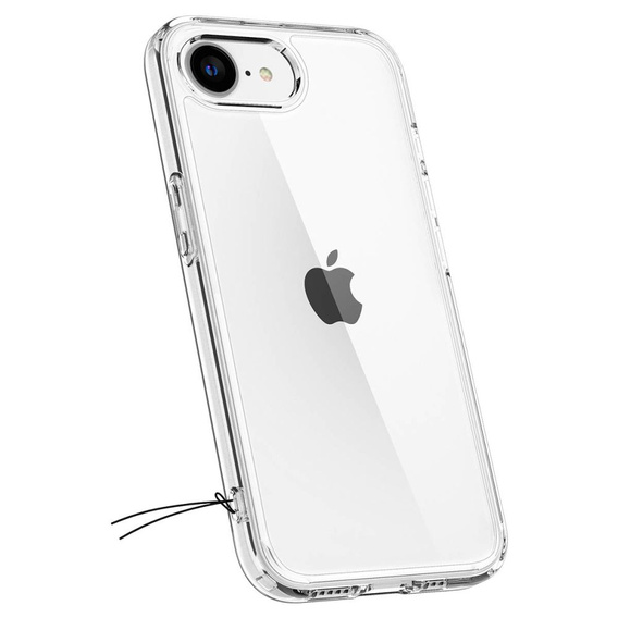 Puzdro Spigen pre iPhone 16E, Ultra Hybrid, priehľadné + tvrdené sklo 9H