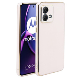 Puzdro pre Motorola Moto G84 5G, Glamour CamShield, ružové rose gold