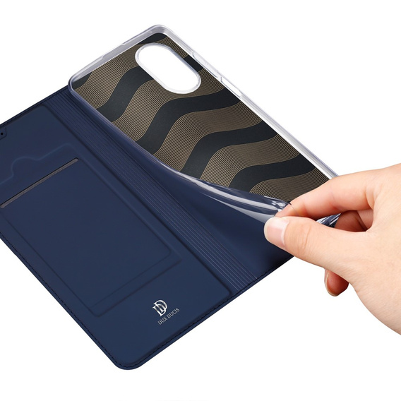 Dux Ducis Obal na mobil pre Oppo A17, Skinpro, tmavomodré
