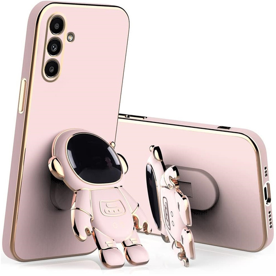 Obal na mobil pre Samsung Galaxy A36 5G, Astronaut, ružové