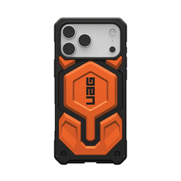 Puzdro Urban Armor Gear pre iPhone 17 Pro Max, Monarch Pro MagSafe, oranžové