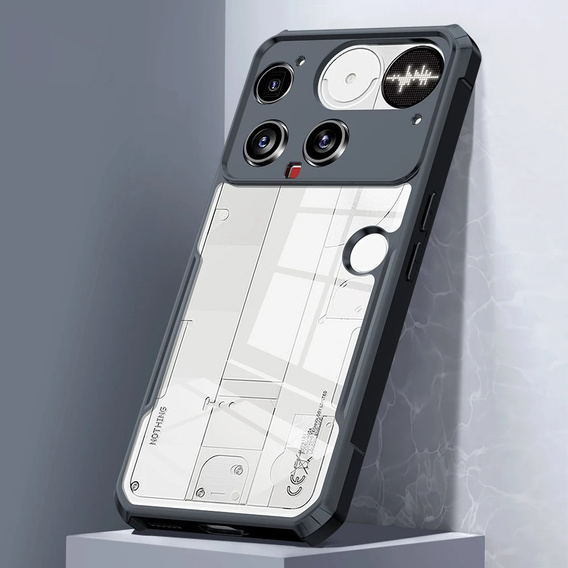 Obal na mobil pre Nothing Phone 3 5G, AntiDrop Hybrid, čierne