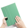 Puzdro + klávesnica iPad 10.2 7/8/9 gen 2019/2020/2021, Keyboard Cover Pen Slot, zelený