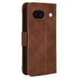 Klapkové puzdro pre Google Pixel 8A, Card Slot, hnedé