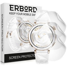 3x ERBORD Hydrogélová fólia pre Huawei Watch GT 5 Pro 42mm