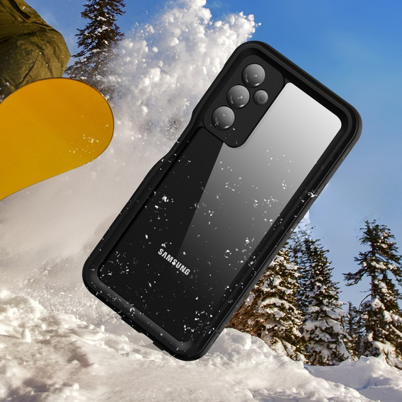 Vodotesné puzdro IP68 pre Samsung Galaxy A25 5G, Redpepper, čierne
