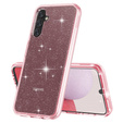 Obal na mobil pre Samsung Galaxy A14 4G/5G, Glittery Powder, ružové