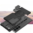Obal na mobil pre Samsung Galaxy S23 Ultra, Dual-Layer Armor, čierne