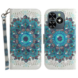 Klapkové puzdro pre Infinix Hot 40i, Wallet, Mandala Flower