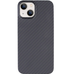 Puzdro pre iPhone 14, Aramid Fiber Cover, čierne