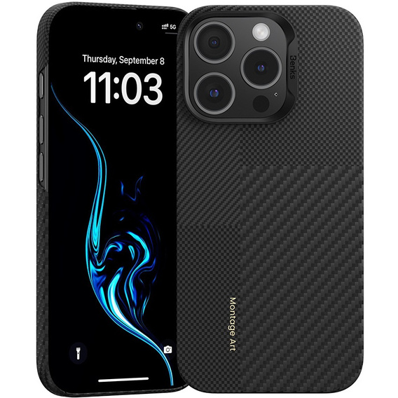 Magnetické puzdro Benks Montage Magnetic Armor Air (MB66) pre iPhone 16 Pro Max