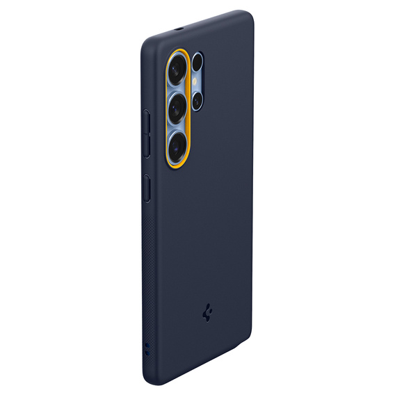 Spigen puzdro pre Samsung Galaxy S25 Ultra, Nano Pop MagSafe, tmavomodré + tvrdené sklo 9H