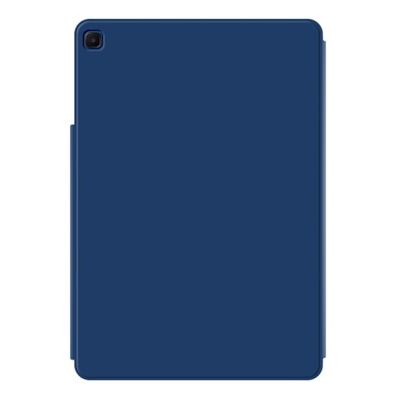 Puzdro pre Samsung Galaxy Tab S6 Lite Tri-fold, Magnetic smartcase, tmavomodré