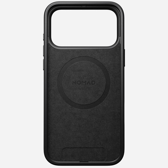 Puzdro Nomad pre iPhone 17 Pro Max, moderné kožené puzdro, čierne