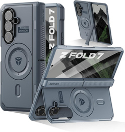 Dexnor Magnetické pancierované puzdro s dvojitou základňou pre Samsung Galaxy Z Fold7